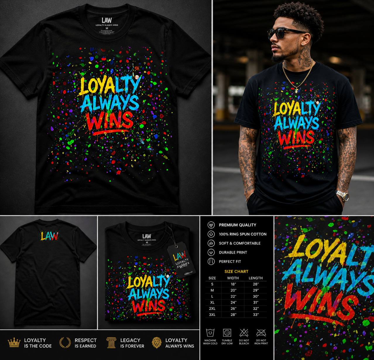 Paint Splash Collection – “Loyalty in Color”