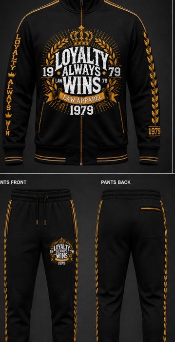 Crown Heritage Tracksuit – Royal Motion Set