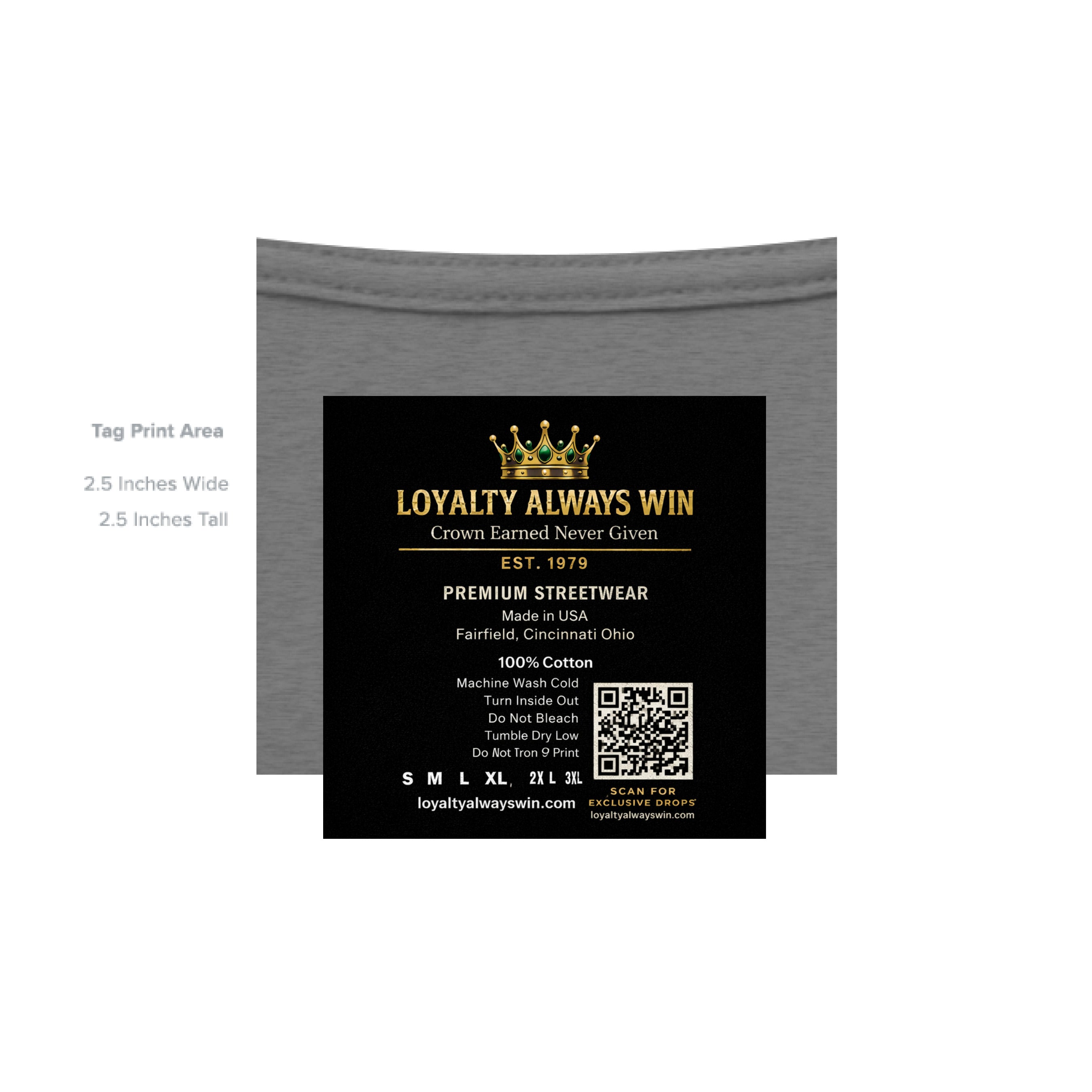 GRAPHITE HEATHER - INSIDE_TAG_LINE