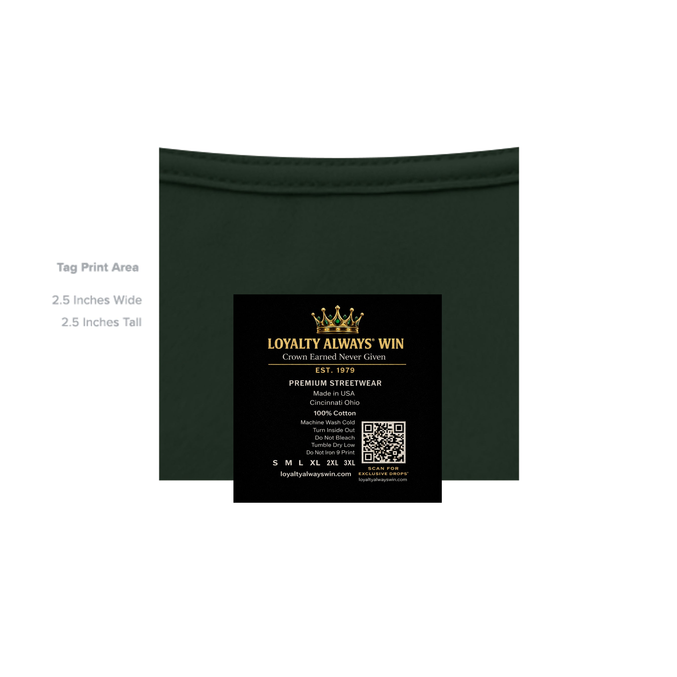 FOREST GREEN - G240 - INSIDE_TAG_LINE